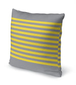 GRELLY GREY & YELLOW Accent Pillow By Kavka Designs