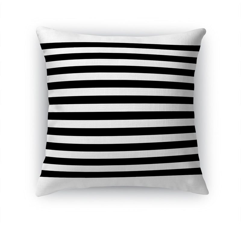 GRELLY WHITE & CHARCOAL Accent Pillow By Kavka Designs