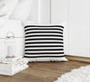 GRELLY WHITE & CHARCOAL Accent Pillow By Kavka Designs