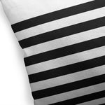 GRELLY WHITE & CHARCOAL Accent Pillow By Kavka Designs