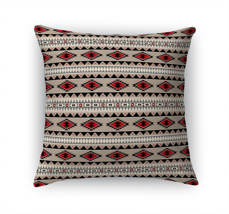 CHEROKEE RED Accent Pillow By Marina Gutierrez