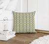 COSMOS GREEN Accent Pillow By Marina Gutierrez