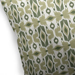 COSMOS GREEN Accent Pillow By Marina Gutierrez