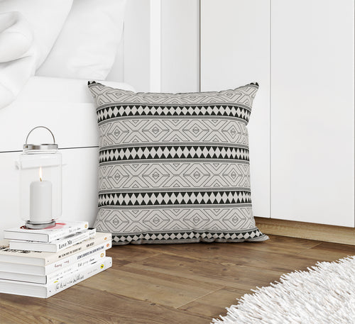 MARRAKESH CHARCOAL Accent Pillow By Marina Gutierrez