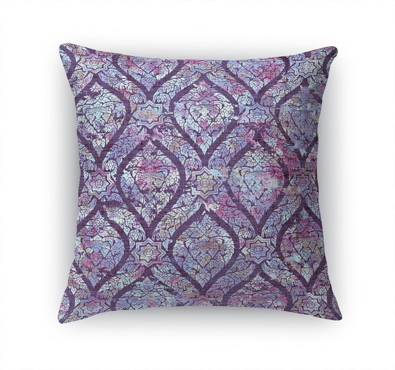 PURPLE RAIN Accent Pillow By Marina Gutierrez