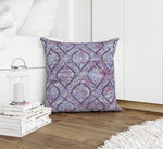 PURPLE RAIN Accent Pillow By Marina Gutierrez