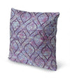 PURPLE RAIN Accent Pillow By Marina Gutierrez