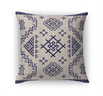 AZTEC LIGHT BLUE Accent Pillow By Marina Gutierrez