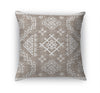 AZTEC WHITE Accent Pillow By Marina Gutierrez