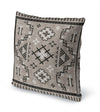 AZTEC CHARCOAL Accent Pillow By Marina Gutierrez