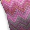 PINK CHEVRON Accent Pillow By Marina Gutierrez