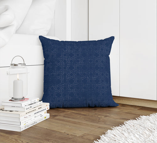 GRIDLOCKED Accent Pillow By Marina Gutierrez