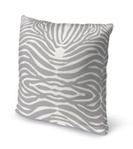 SAFARI GREY Accent Pillow By Marina Gutierrez