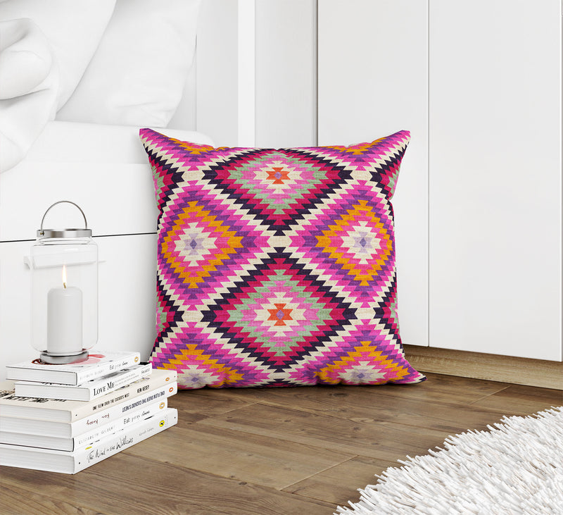 DAKHA PINK Accent Pillow By Marina Gutierrez