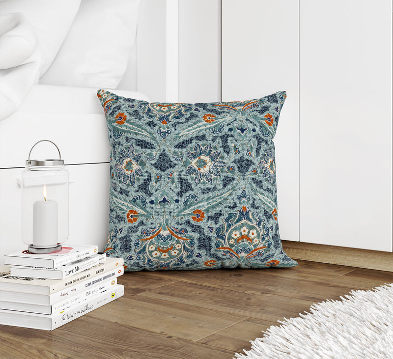 BLUE CHARLOTTE Accent Pillow By Marina Gutierrez