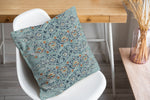 BLUE CHARLOTTE Accent Pillow By Marina Gutierrez