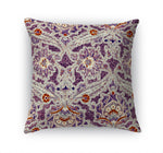 PURPLE CHARLOTTE Accent Pillow By Marina Gutierrez