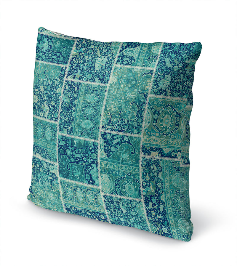 BOHO PATCHWORK Accent Pillow By Marina Gutierrez