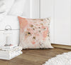 MARBLED PINK Accent Pillow By Marina Gutierrez