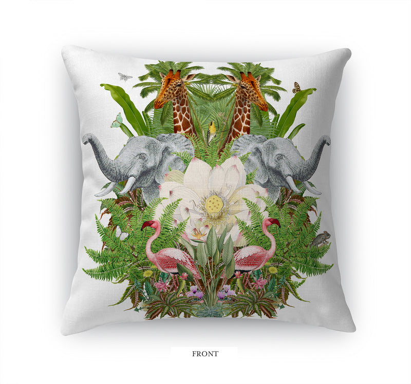 NATURE COLLAGE Accent Pillow By Marina Gutierrez