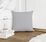 BELMONT STRIPE GREY Accent Pillow By Marina Gutierrez