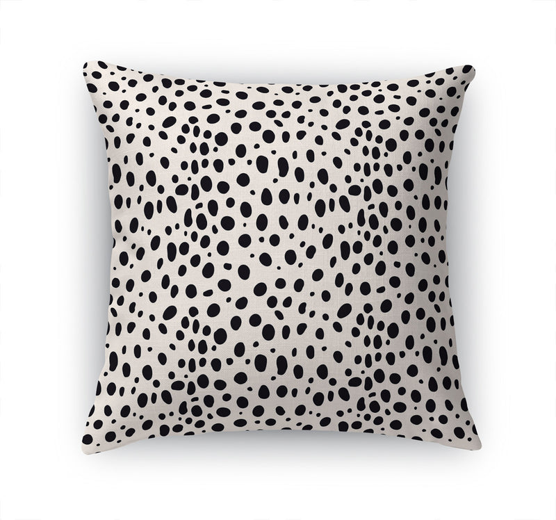 CHEETAH CHARCOAL SPOT Accent Pillow By Marina Gutierrez