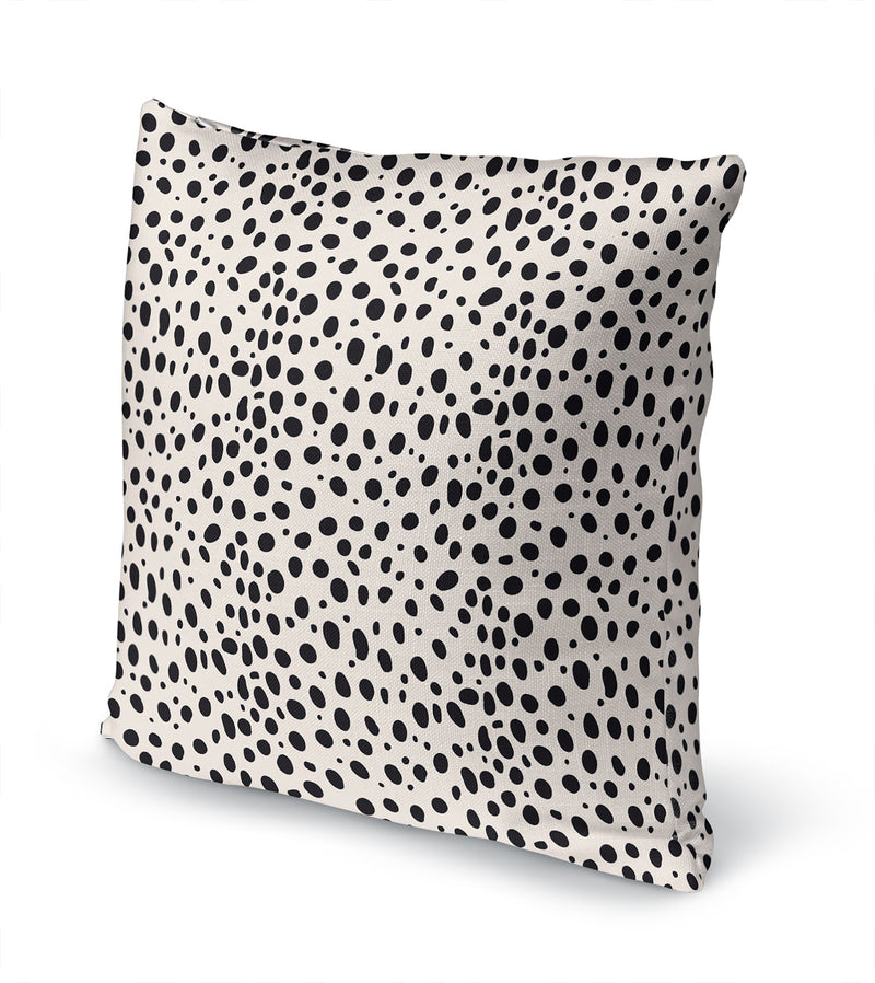 CHEETAH CHARCOAL SPOT Accent Pillow By Marina Gutierrez