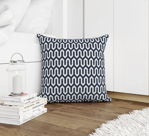 REGIS BLUE Accent Pillow By Marina Gutierrez