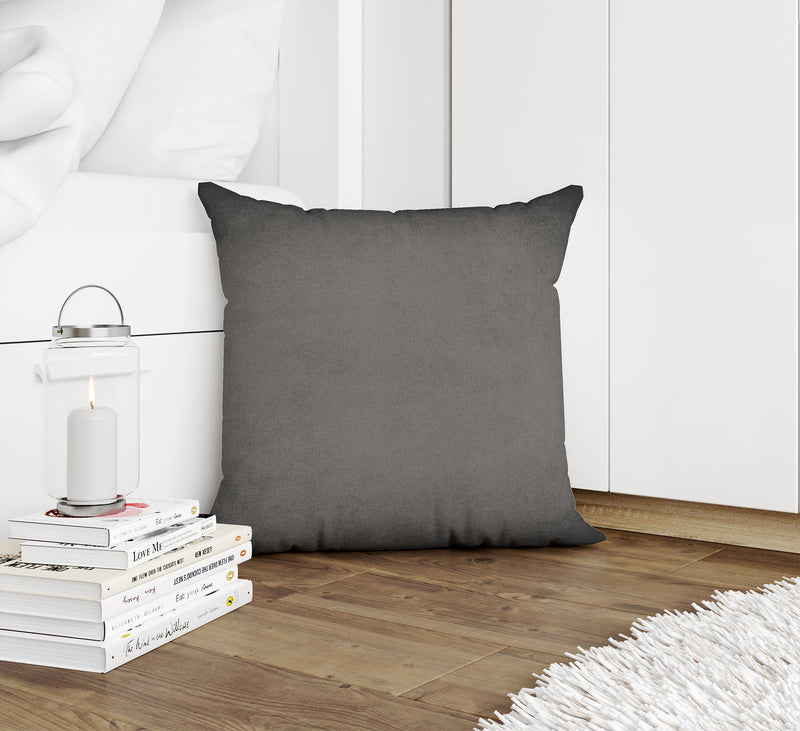 OMBRE CHARCOAL Accent Pillow By Marina Gutierrez