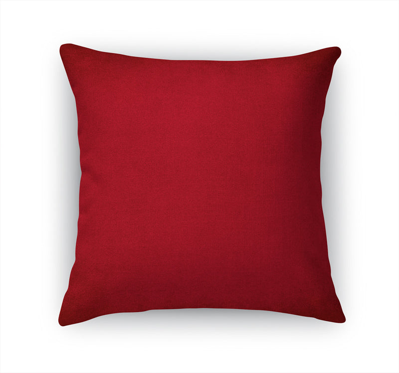 OMBRE RED Accent Pillow By Marina Gutierrez