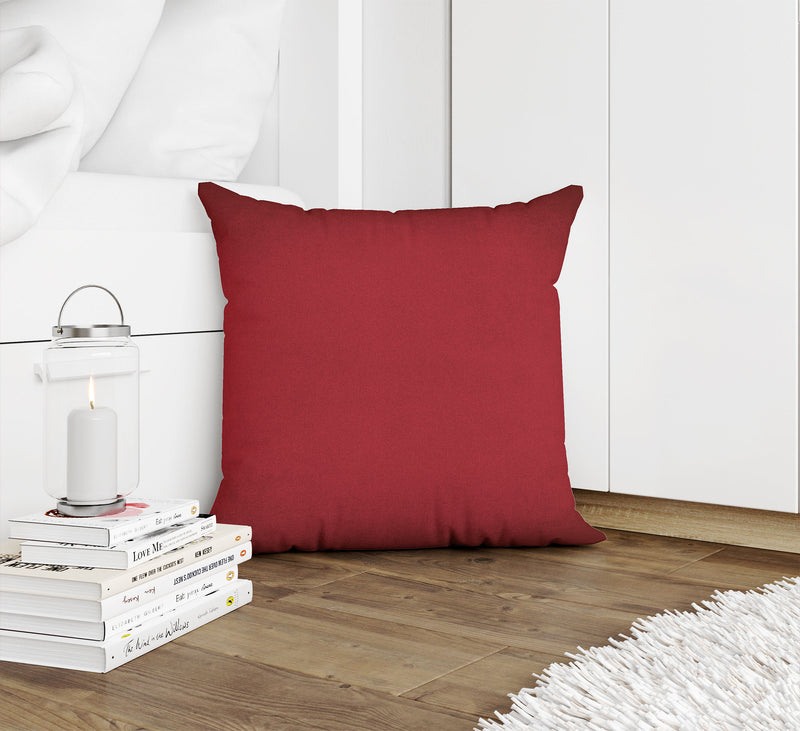 OMBRE RED Accent Pillow By Marina Gutierrez