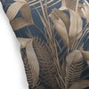 TROPICAL JUNGLE MIDNIGHT BLUE Accent Pillow By Marina Gutierrez