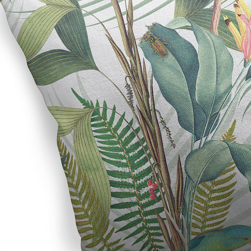 TROPICAL JUNGLE PASTEL Accent Pillow By Marina Gutierrez