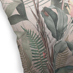 TROPICAL JUNGLE PINK & GREEN Accent Pillow By Marina Gutierrez