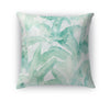 MUSA AQUA GREEN Accent Pillow By Marina Gutierrez