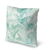 MUSA AQUA GREEN Accent Pillow By Marina Gutierrez