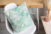 MUSA AQUA GREEN Accent Pillow By Marina Gutierrez