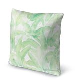 MUSA GRASS GREEN Accent Pillow By Marina Gutierrez