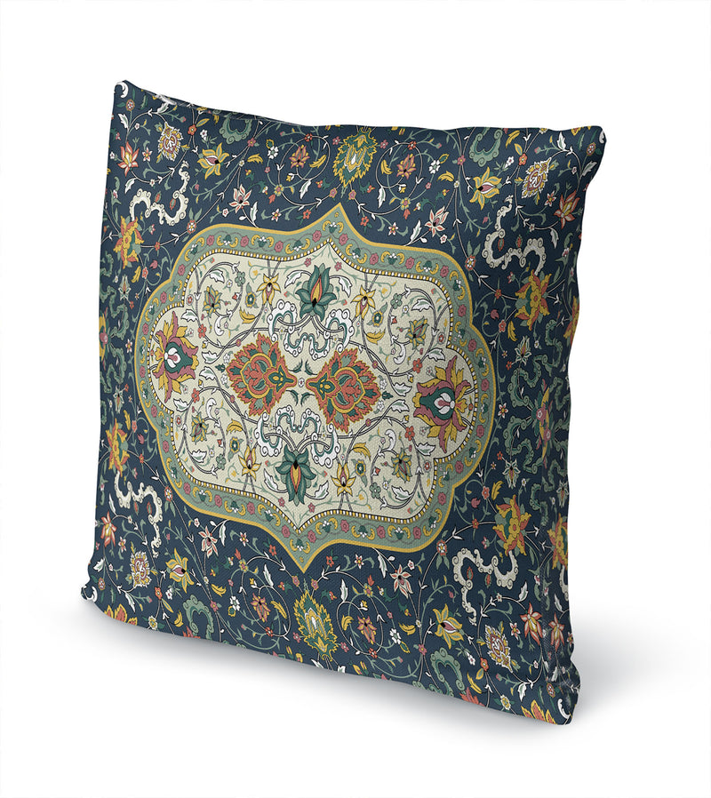 EMPIRE BLUE Accent Pillow By Marina Gutierrez