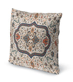 EMPIRE RED & ORANGE Accent Pillow By Marina Gutierrez