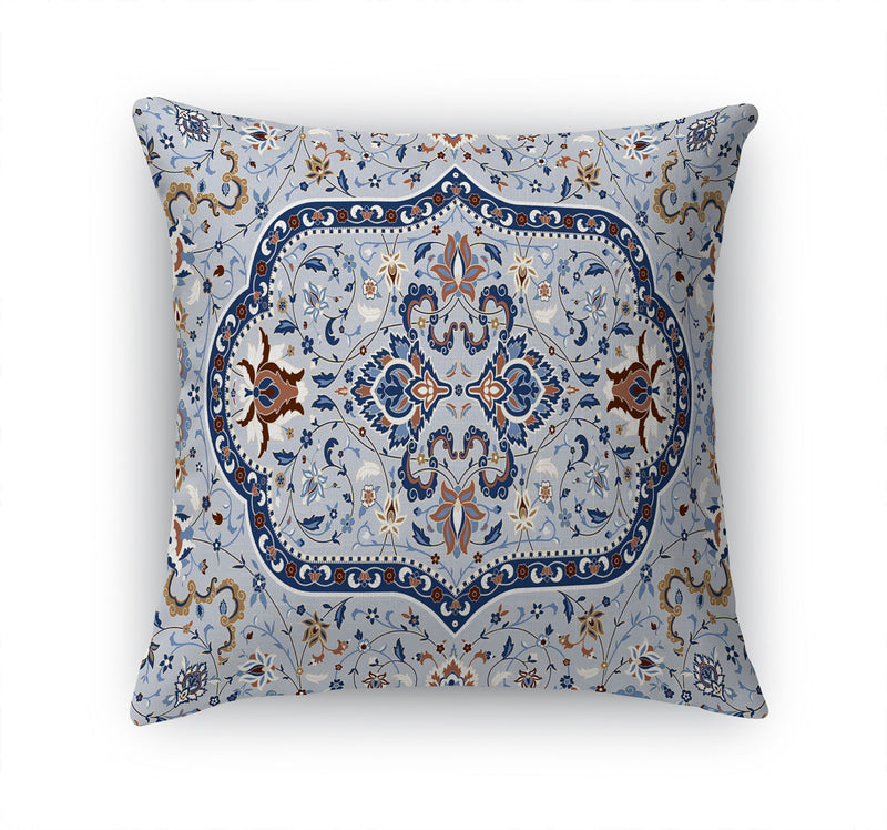 EMPIRE BLUE & GREY Accent Pillow By Marina Gutierrez