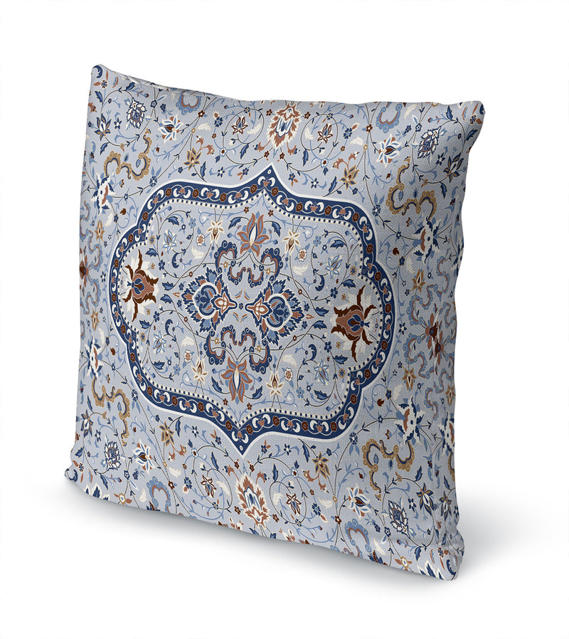 EMPIRE BLUE & GREY Accent Pillow By Marina Gutierrez