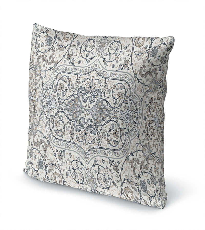 EMPIRE GREY & BEIGE Accent Pillow By Marina Gutierrez