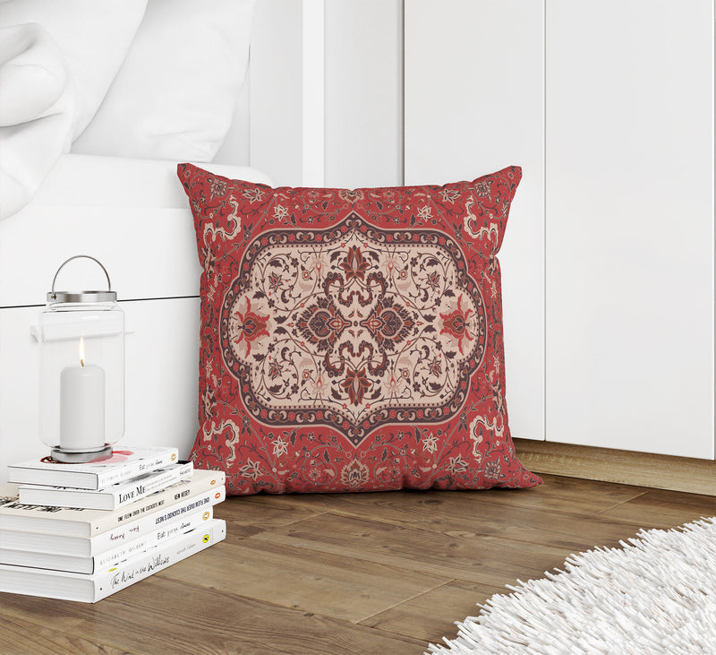 EMPIRE RED Accent Pillow By Marina Gutierrez