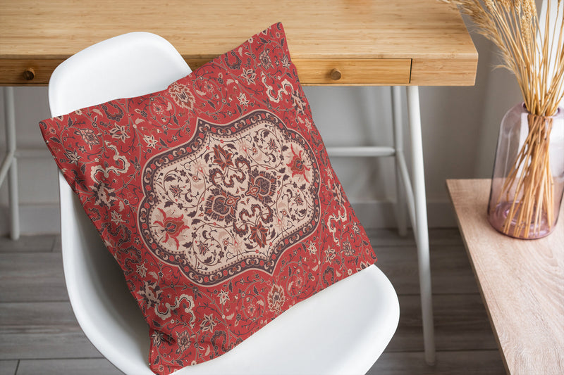 EMPIRE RED Accent Pillow By Marina Gutierrez