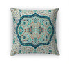 EMPIRE TURQUOISE Accent Pillow By Marina Gutierrez