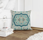 EMPIRE TURQUOISE Accent Pillow By Marina Gutierrez