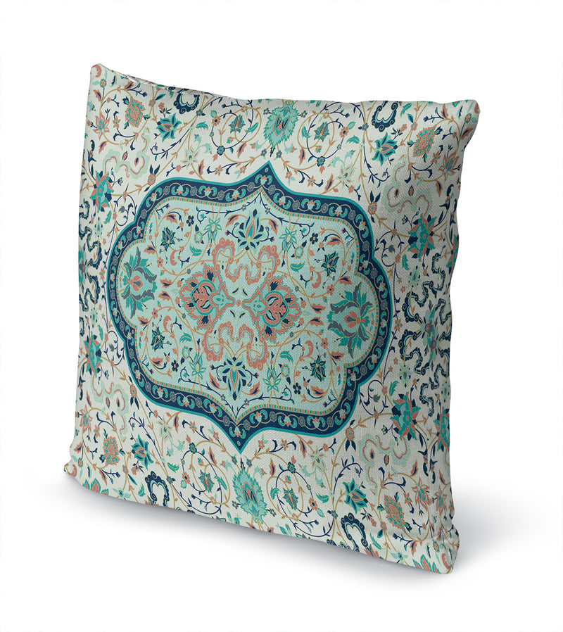 EMPIRE TURQUOISE Accent Pillow By Marina Gutierrez