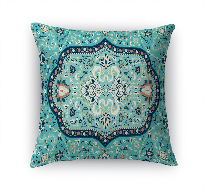 EMPIRE TEAL Accent Pillow By Marina Gutierrez