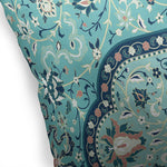 EMPIRE TEAL Accent Pillow By Marina Gutierrez